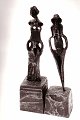 Woman and man 1973 height 17 cm